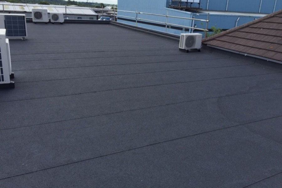 flat roof installation